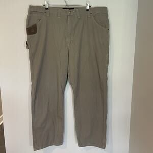 Wrangler Riggs Workwear Cargo Pants Mens 46x30 Tan Ranger Rip Stop 103W020DK